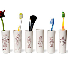 Indlæs billede til gallerivisning Tandbørsteholder keramik