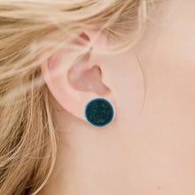 Indlæs billede til gallerivisning Store havblå ørestifter