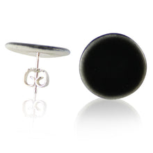 Indlæs billede til gallerivisning Store kaffebrune ørestifter